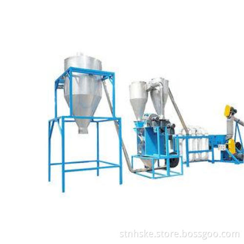 Waste Plastic Pet Bottle Washing Line With Label Separator